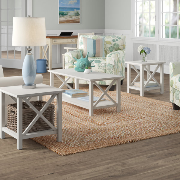 Beachcrest Home Ruthwynn 3 Piece Coffee Table Set & Reviews Wayfair